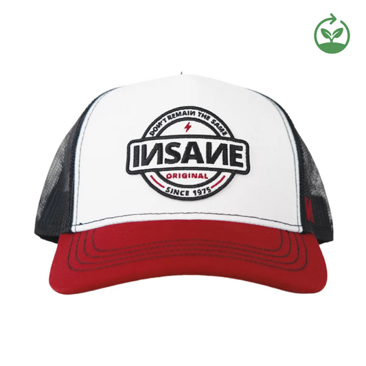 GORRA INSANE TRUCKER ORIGINAL RED & WHITE