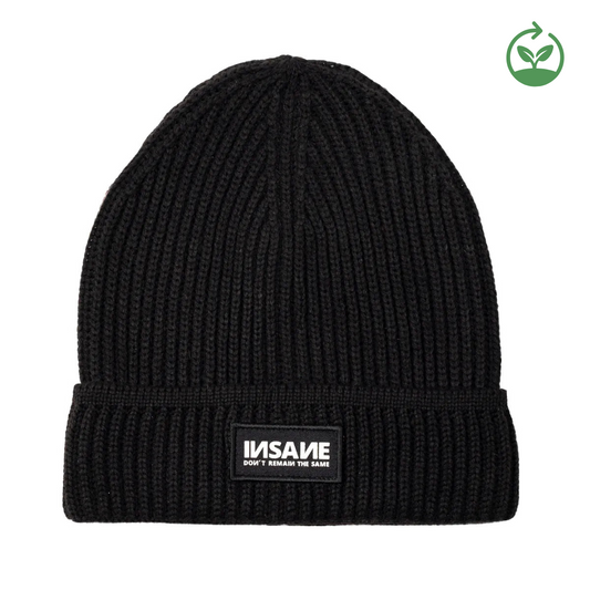 BEANIE NEGRO LABEL PATCH INSANE