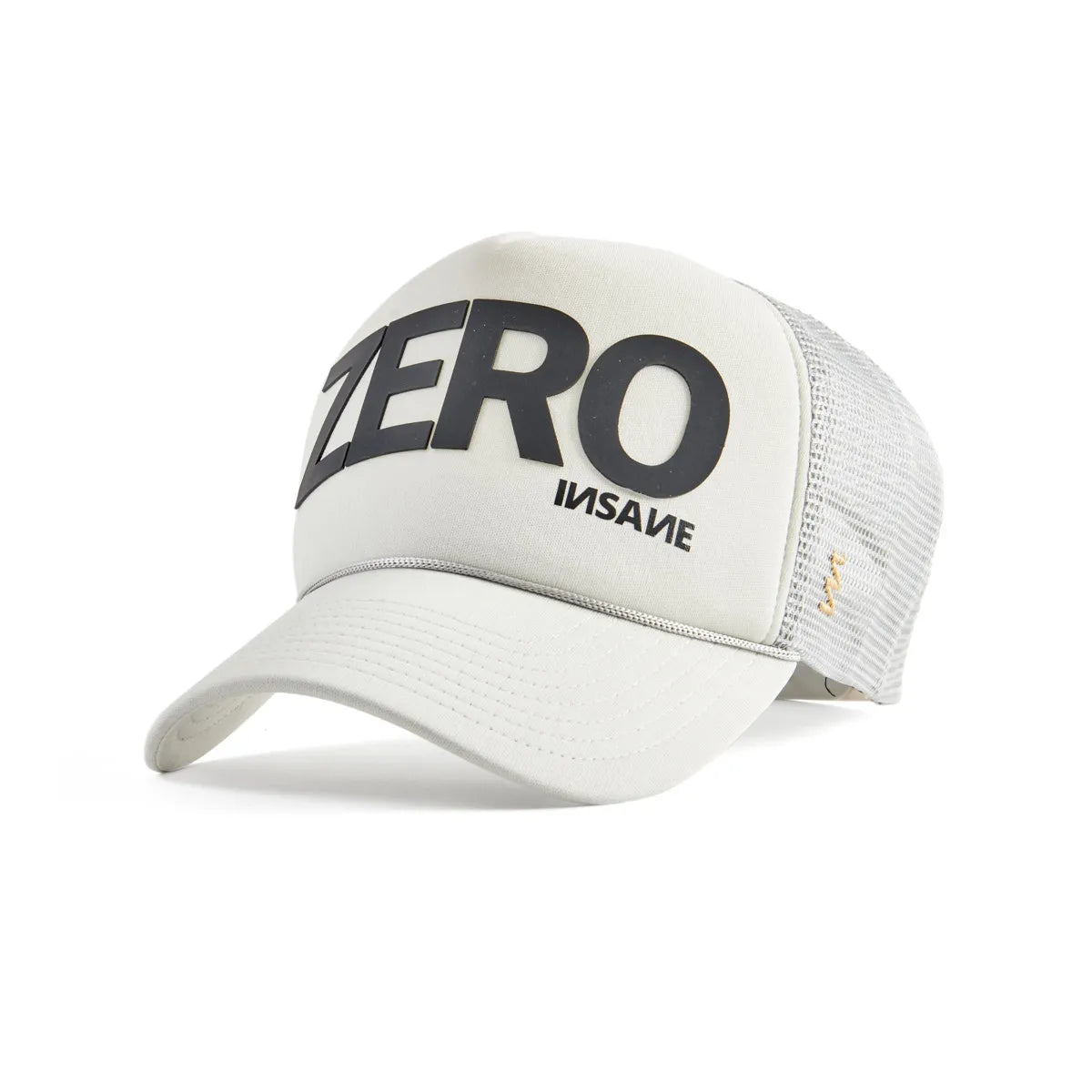 GORRA ZERO TRUCKER LIGHT GREY & BLACK BRICK